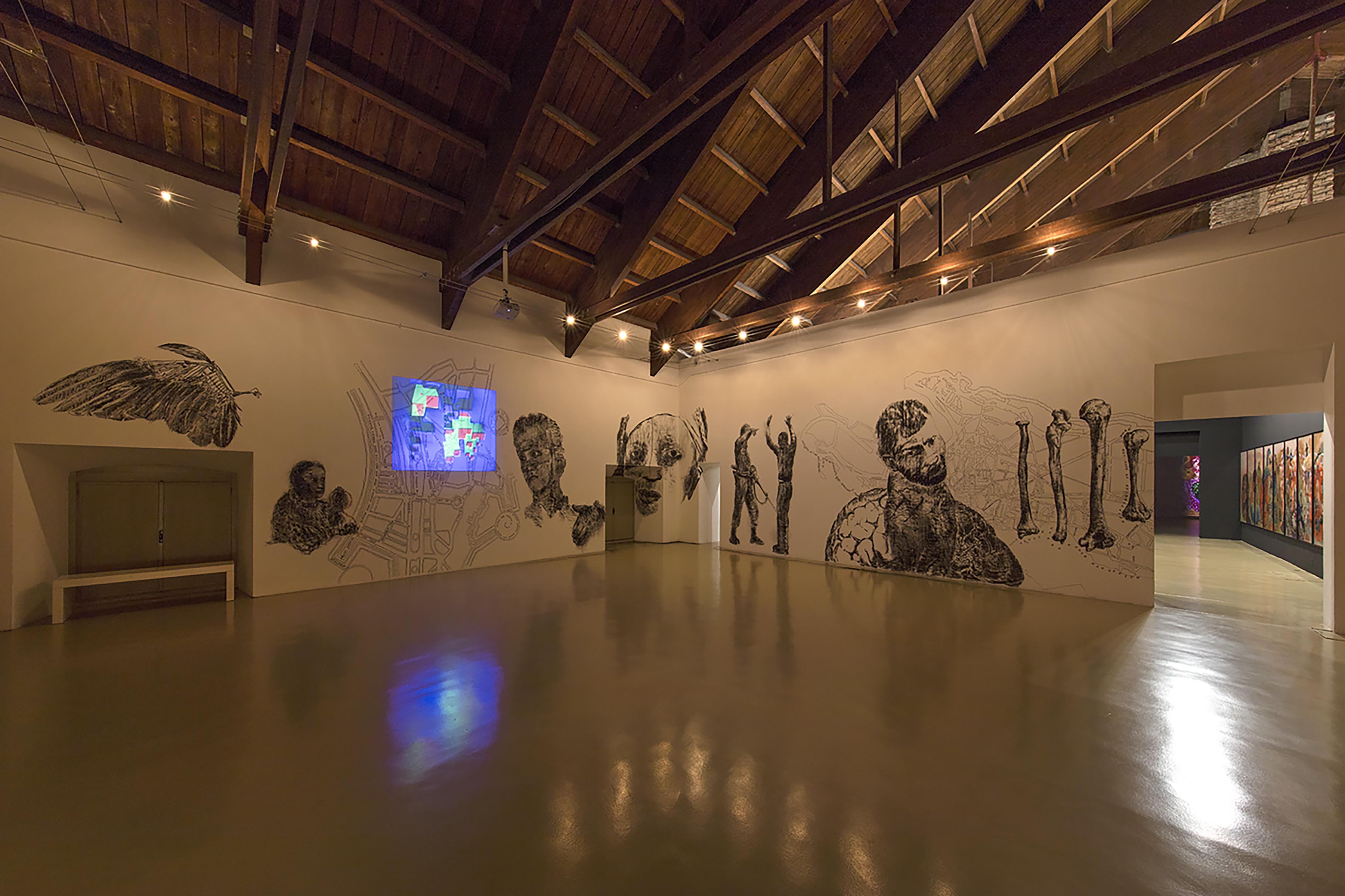 Nalini Malani, City of Desires - Global Parasites, 1992-2018
